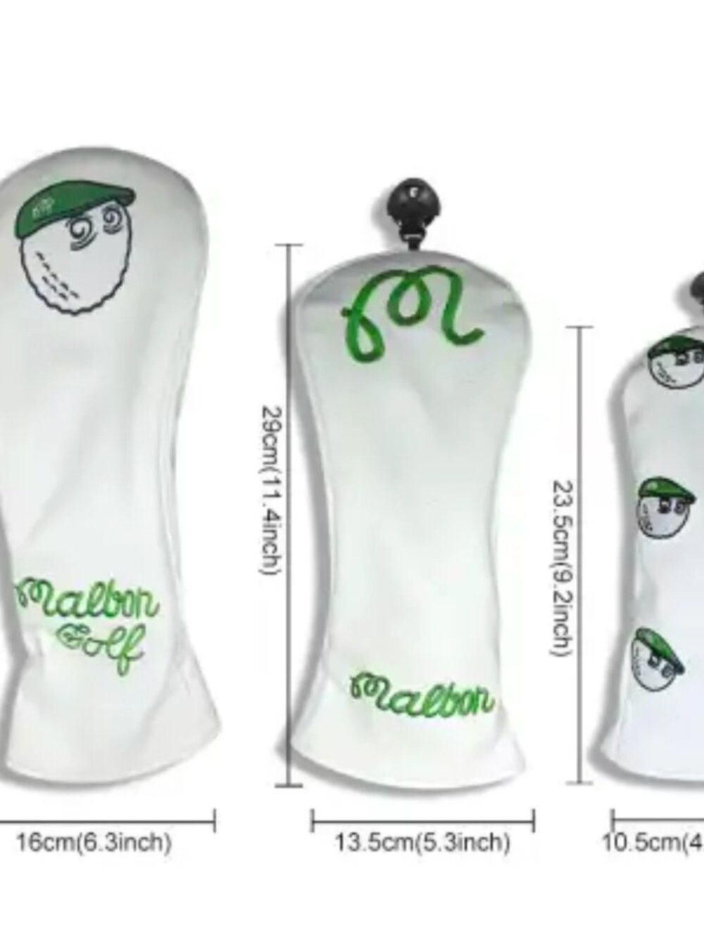 Malbon Golf Club Headcover Protective Cases